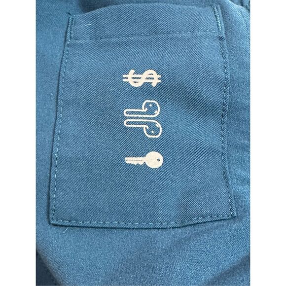 FIGS blue scrub pants size S/S - Picture 12 of 13